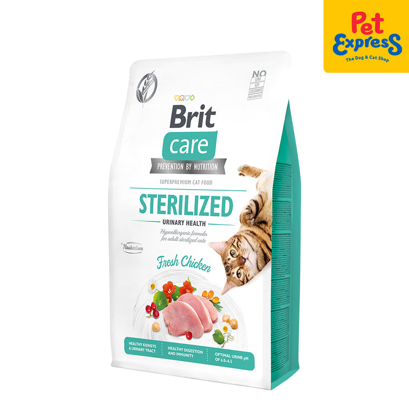 Brit Care Grain Free Sterilized Urinary Health Dry Cat Food 2kg