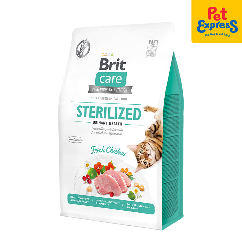 Brit Care Grain Free Sterilized Urinary Health Dry Cat Food 400g