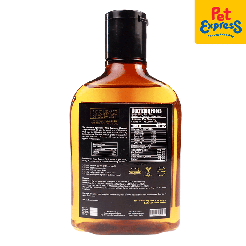 The Gourmet Specialist Italian Herbed Chicken Virgin Coconut Oil 300ml