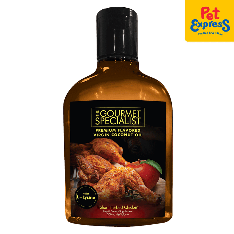 The Gourmet Specialist Italian Herbed Chicken Virgin Coconut Oil 300ml