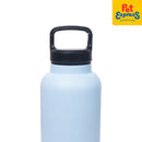 Porta Water Bottle with Detachable Pet Bowls Pet Feeder Ice Blue 32oz