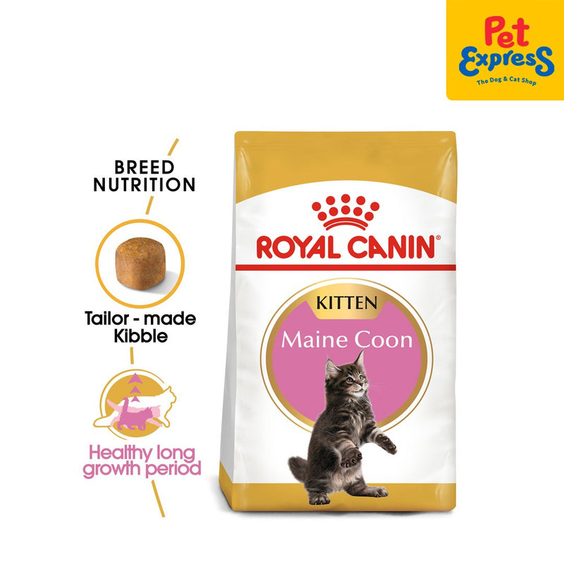 Royal Canin Feline Breed Nutrition Kitten Maine Coon Dry Cat Food 2kg