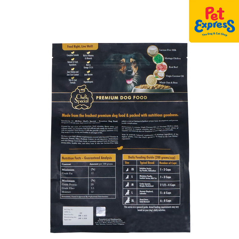 Chef's Special Puppy Tomahawk Steak Dry Dog Food 1kg