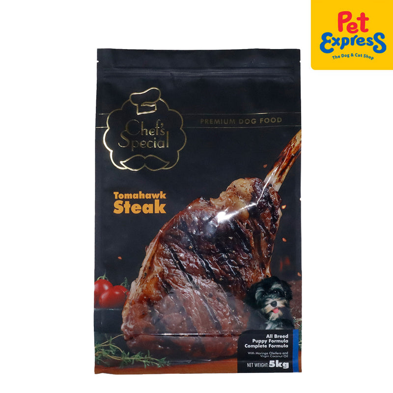 Chef's Special Puppy Tomahawk Steak Dry Dog Food 5kg