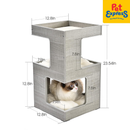 Approved Cat Scratch Post Gray 002
