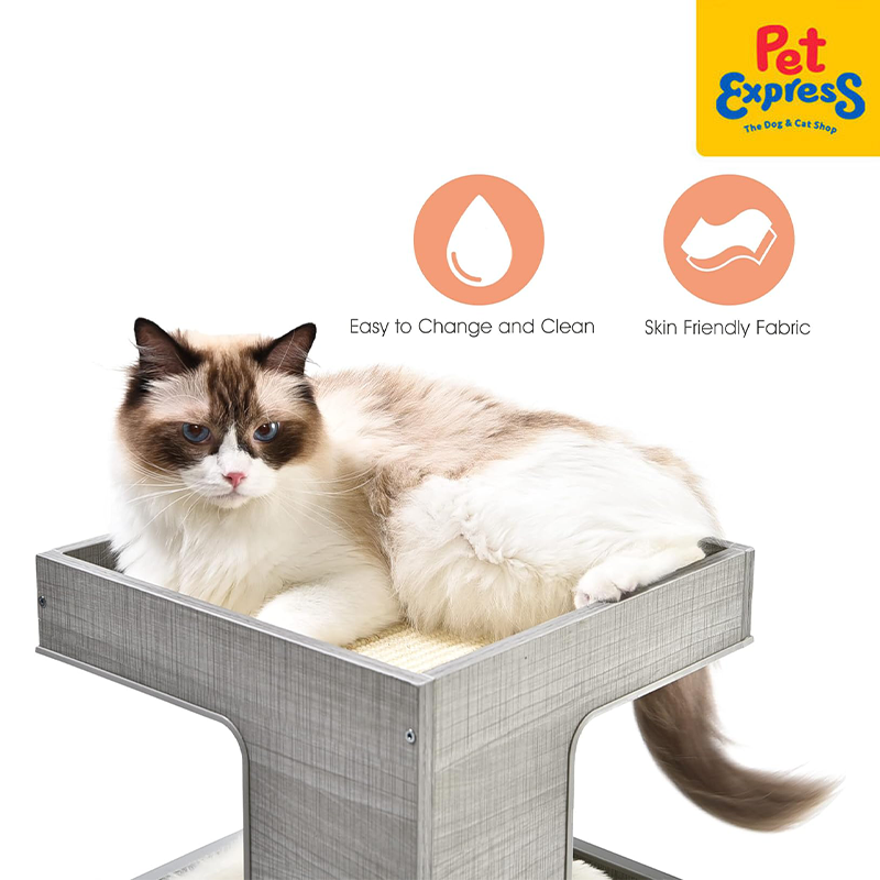 Approved Cat Scratch Post Gray 002