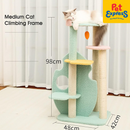 Approved Cat Scratch Post Blue 001