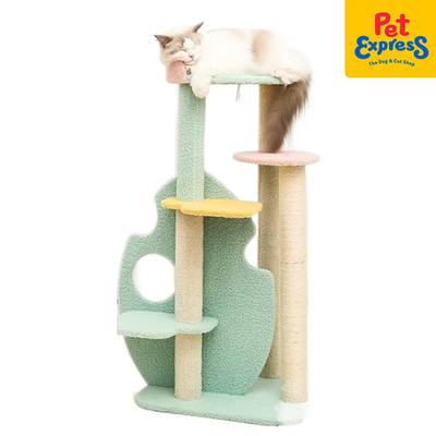 Approved Cat Scratch Post Blue 001