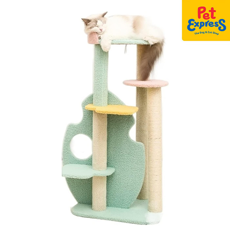 Approved Cat Scratch Post Blue 001