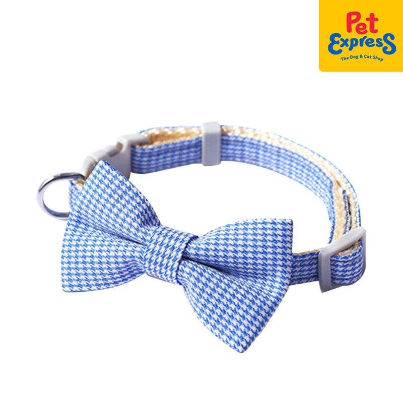 Approved Checkered Ribbon Pet Collar 1.0