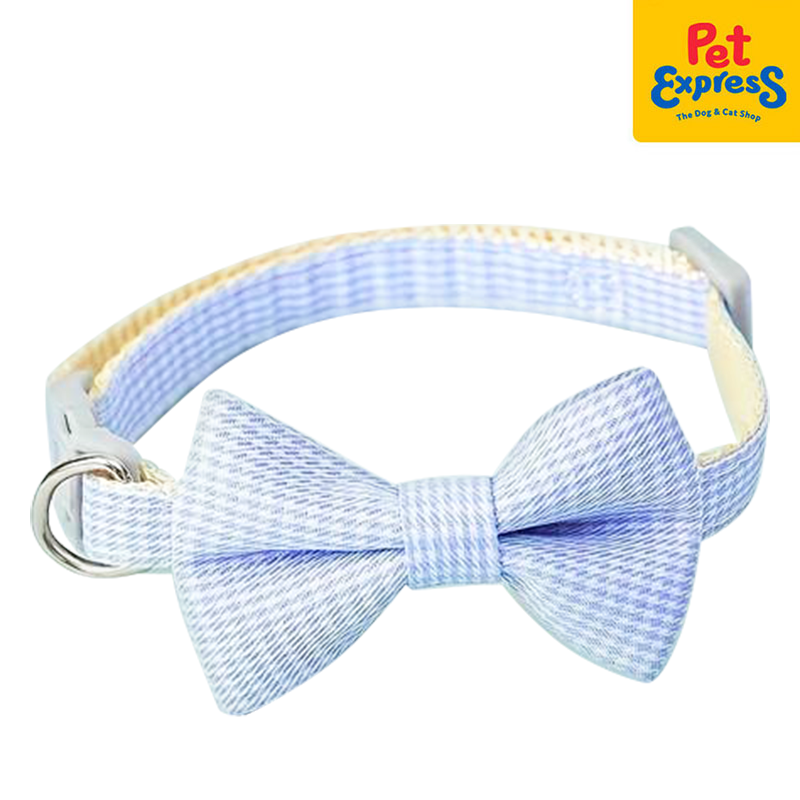 Approved Checkered Ribbon Pet Collar 1.5