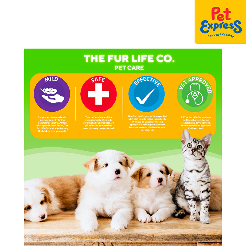 The Fur Life Aloe Vera Moisturizing 2-in-1 Pet Shampoo and Conditioner 1L