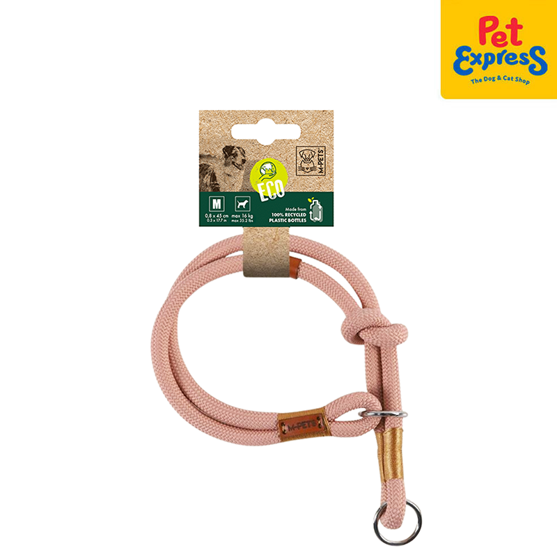 Eco Dog Collar Medium Pink