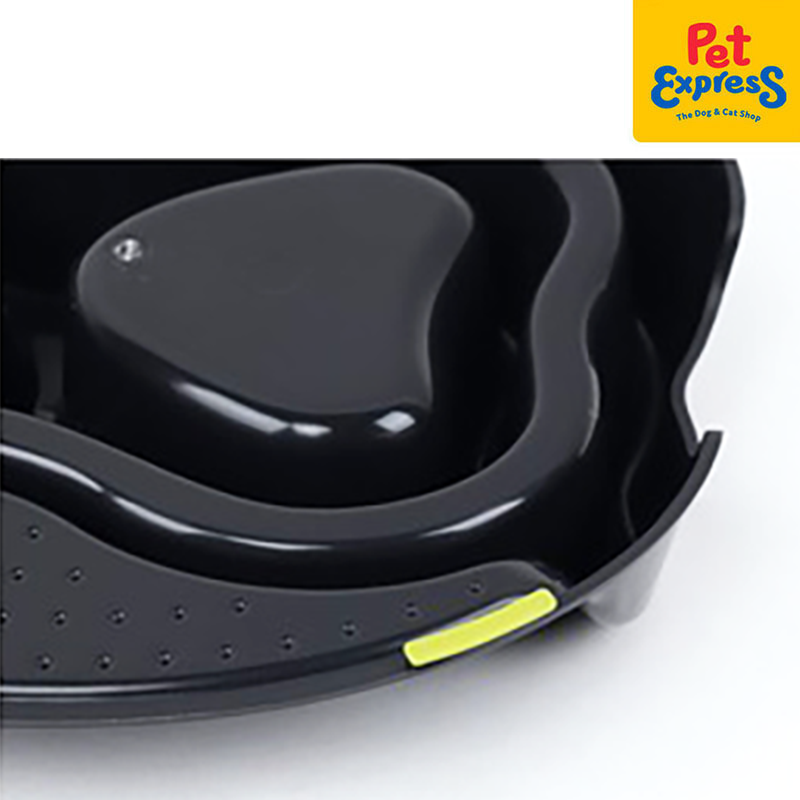 Eco Heart Shape Pet Bowl 2 x 500ml