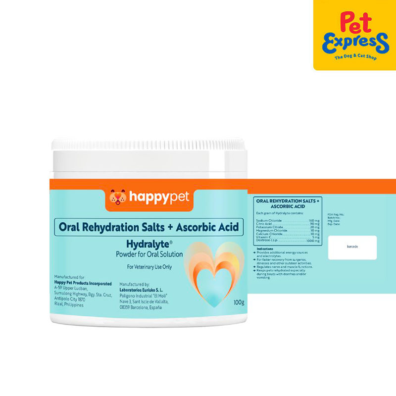 Happy Pet Hydralyte Powder for Oral Solution