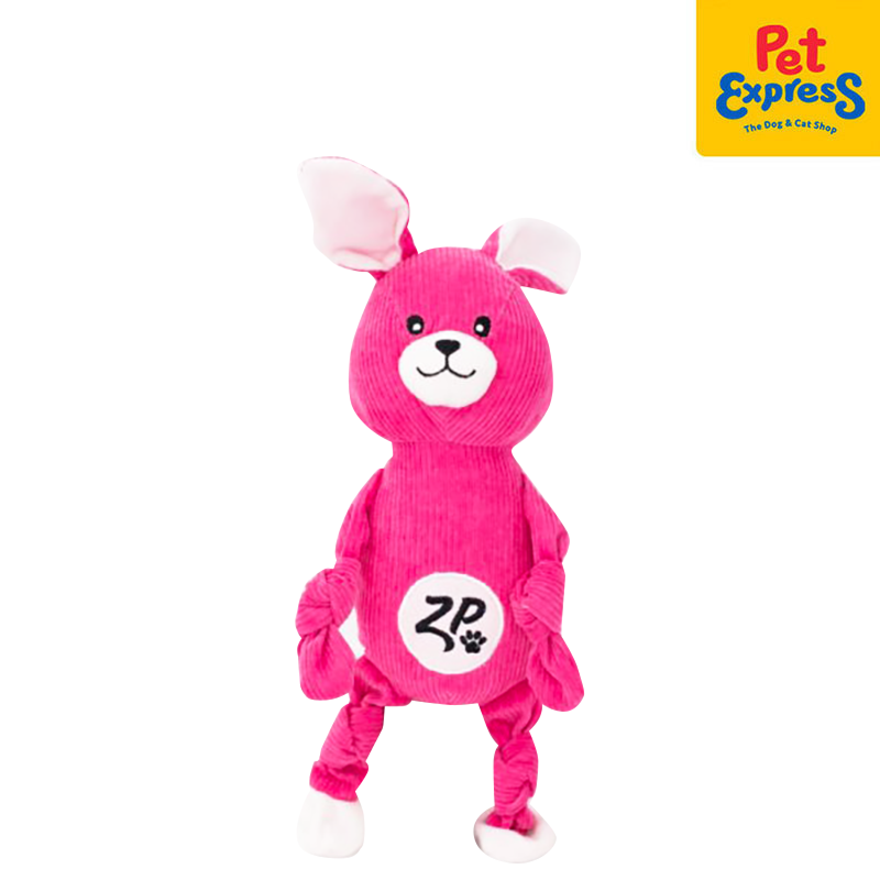 Zippy Paws Corduroy Bunny Dog Toy