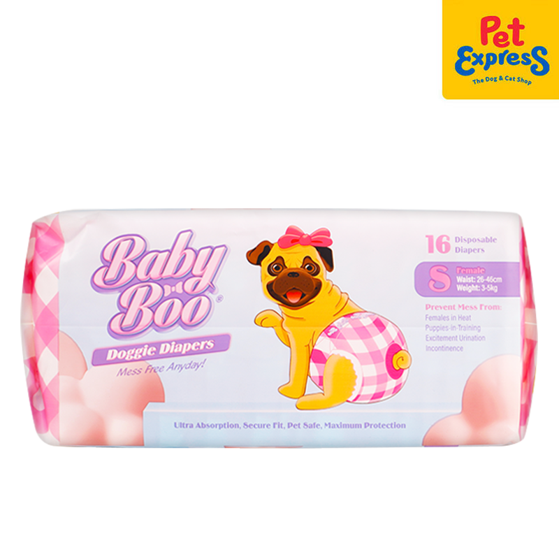 Baby Boo Female Diaper 16s Small – Pet Express