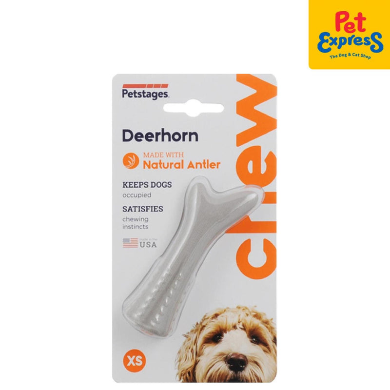 Petstages Deerhorn Antler Dog Chew Toy Extra Small