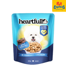 Heartfull Adult Beef Chunks in Gravy Wet Dog Food 100g (12 pouches)