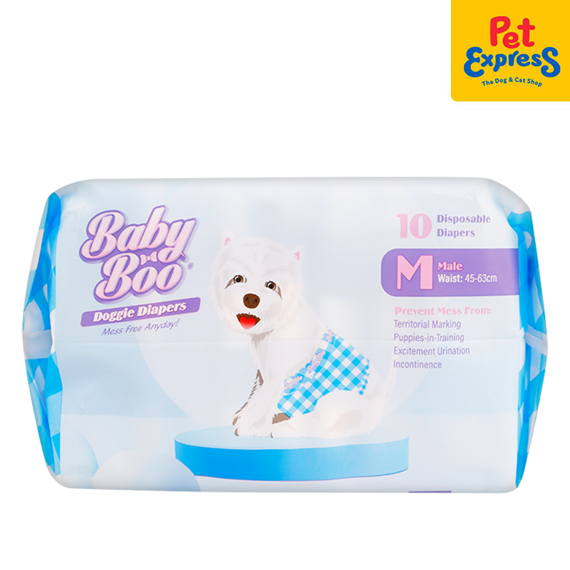 Baby Boo Male Wrap 10s Medium