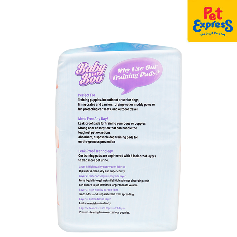 Spring Baby Boo Baby Boo Pet Pad 33x45cm 100s Small – Pet Express