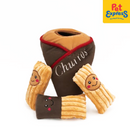 Zippy Paws Burrow Churro Plush Dog Toy