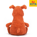 Approved Plush Brown Happy Doggie Dog Toy