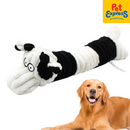 Approved Plush White Dog Dog Toy