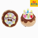 Approved Plush Happy Birthday Cake Dog Toy