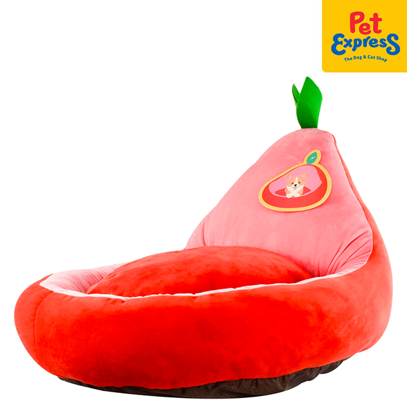 Pet Express Fruit Cushion 59x58x40cm Pet Bed Strawberry