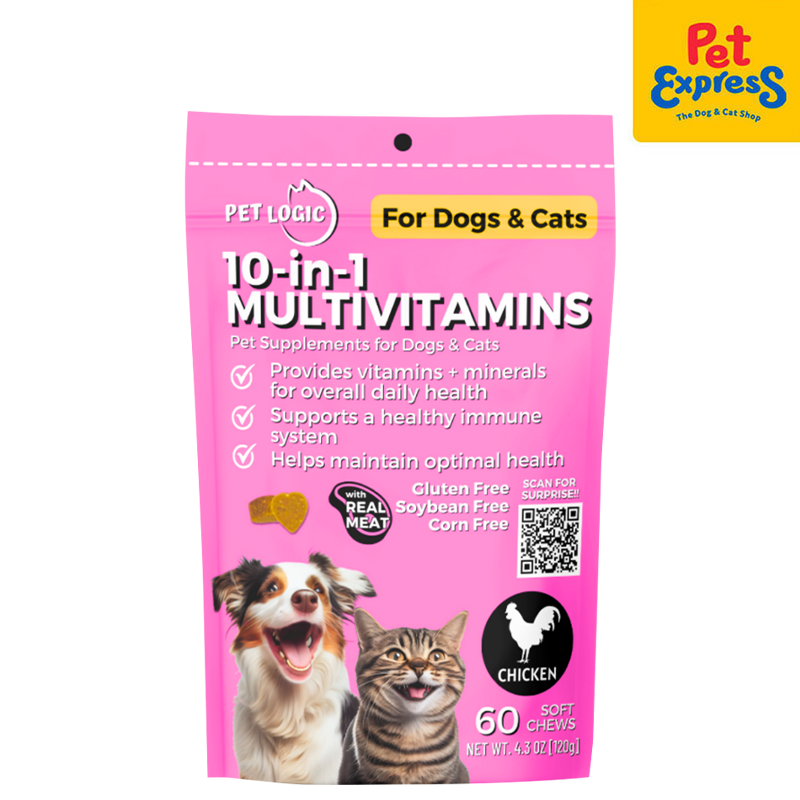 Pet Logic 10-in-1 Multivitamins Chicken Pet Supplement 120g