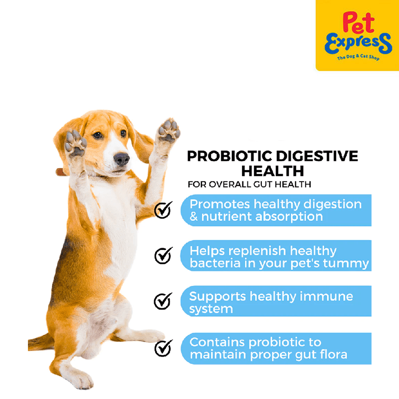 Pet Logic Probiotic Digestive Health Beef Pet Supplement 120g