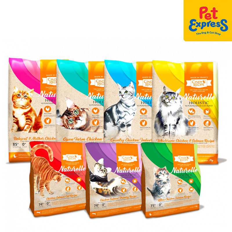 Cindy's Recipe Naturelle Holistic Babycat and Mother Chicken Dry Cat F