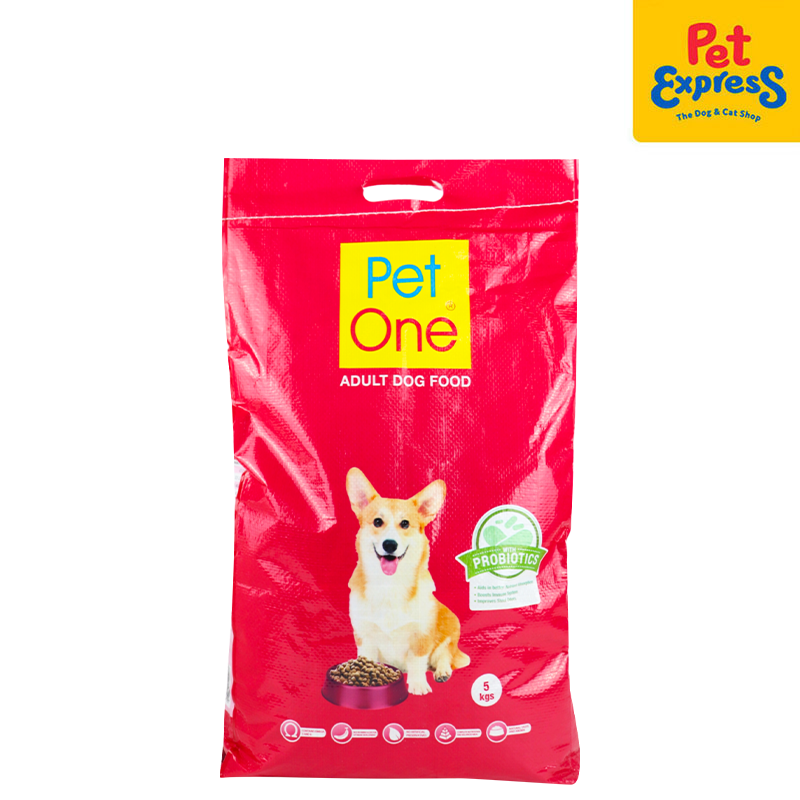 Pet One Adult Probiotics Dry Dog Food 5kg