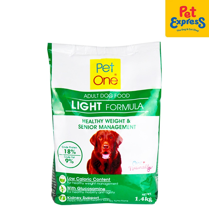 Pet One Senior Light Formula Dry Dog Food 1.4kg