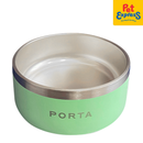 Porta Double Wall Stainless Steel Bowl 16oz Seafoam Green