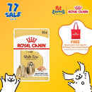 Royal Canin Breed Health Nutrition Adult Shih Tzu Wet Dog Food 85g (12 pouches)
