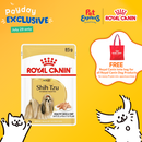 Royal Canin Breed Health Nutrition Adult Shih Tzu Wet Dog Food 85g (12 pouches)