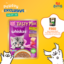 Whiskas Kitten Tasty Mix Chicken Tuna and Sweet Potato Wet Cat Food 70g (Single)