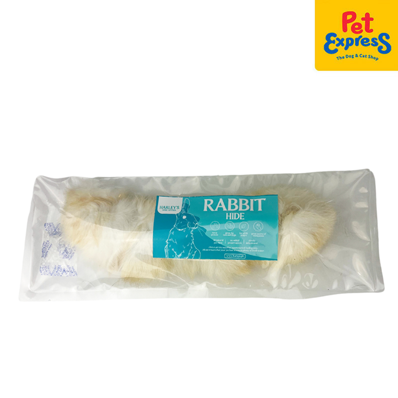 Harley's Dehydrated Rabbit Hide Dog Treats | Pet Express