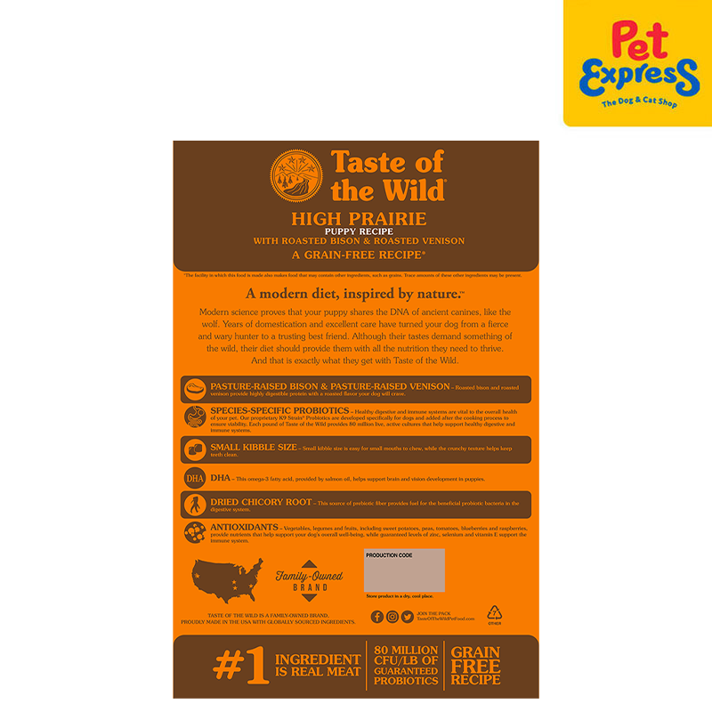 Taste of the wild grain free high protein dry dog food hotsell
