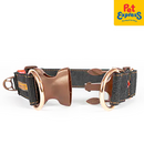 EzyDog Double Up Dog Collar Large Black Denim