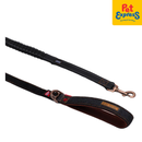 EzyDog Zero Shock Dog Leash 48 inches Black Denim