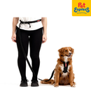 EzyDog Road Runner Dog Leash Black Denim