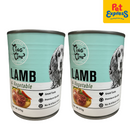 Jerky Time Lamb and Vegetable Wet Dog Food 375g (2 cans)
