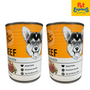 Jerky Time Beef and Vegetable Wet Dog Food 375g (2 cans)