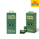 Earth Rated Poop Bags Refill Rolls Unscented 315s 9"x13"