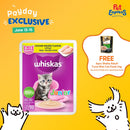 Whiskas Junior Chicken Wet Cat Food 80g (14 pouches)