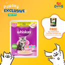 Whiskas Junior Chicken Wet Cat Food 80g (14 pouches)