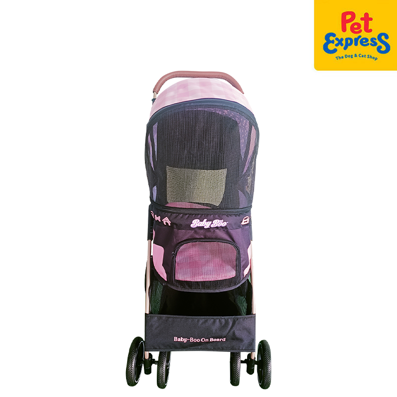 [FOR PRE-ORDER] Baby Boo Stylish Pet Stroller 82x49x98.5cm Pink